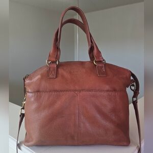 American Leather Co. Carrie Dome Stachel Crossbody